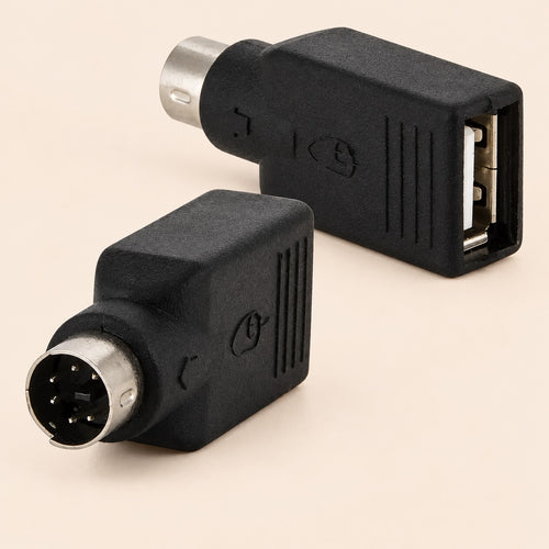 Adaptador para PS2 macho a USB hembra