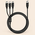 Cable dp carga rapida tipo C micro V8 para iPhone Lightning