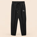 Pantalones deportivos de algodón para mujer estilo y negro XXXL