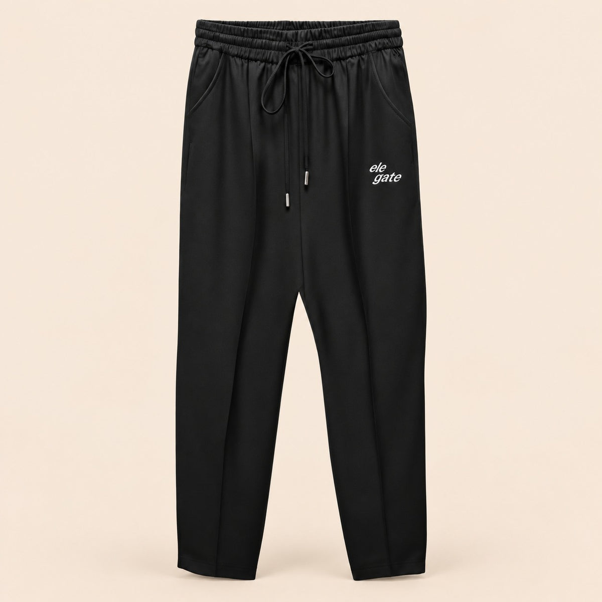 Pantalones deportivos de algodón para mujer estilo y negro XXXL