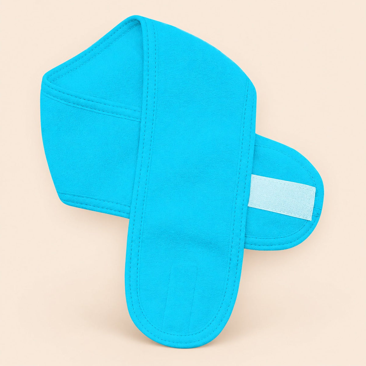 Banda para el cabello diadema deportes absorber sudor azul M