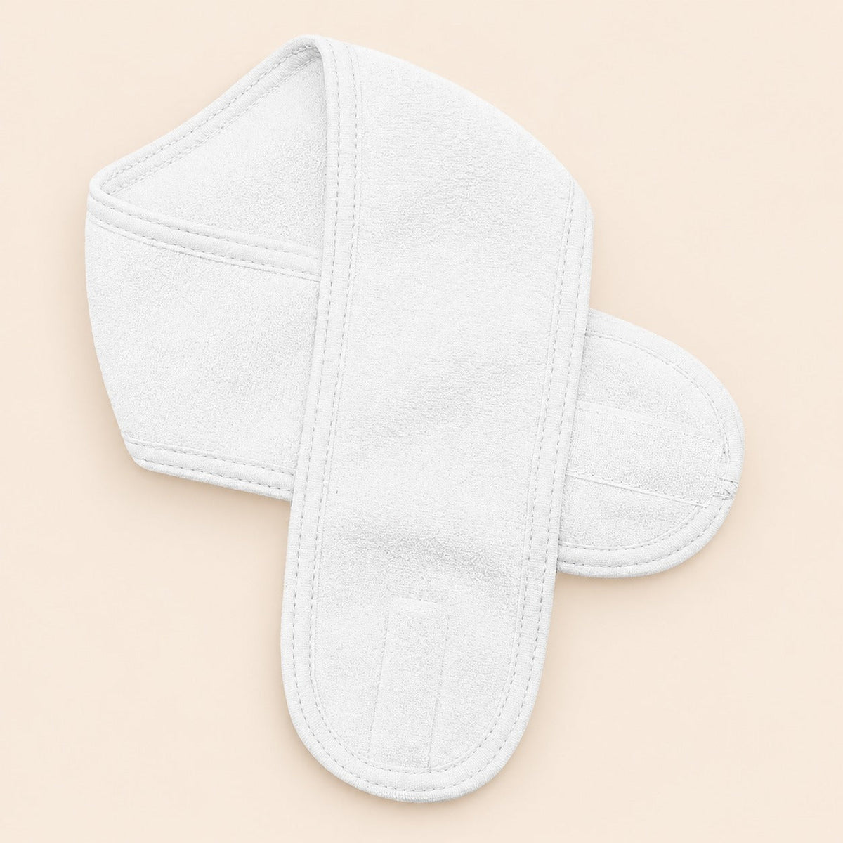 Banda para el cabello diadema deportes absorber sudor blanco M