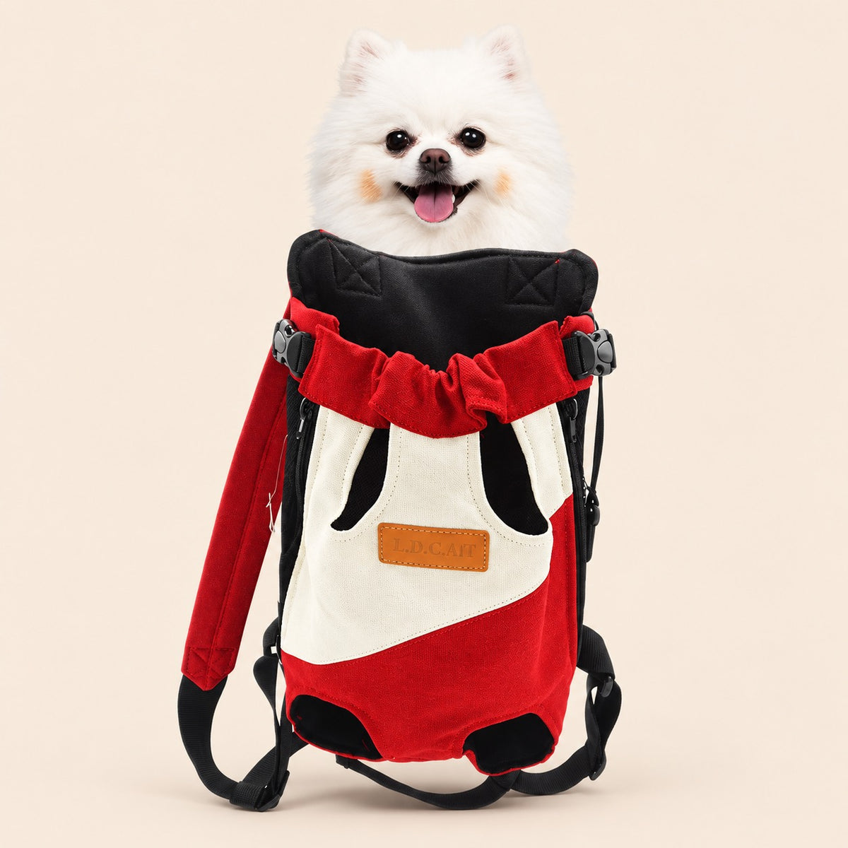 Bolso portátil de cuatro patas de mascota para viaje