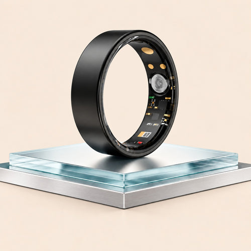 Anillo inteligente negro talla 9
