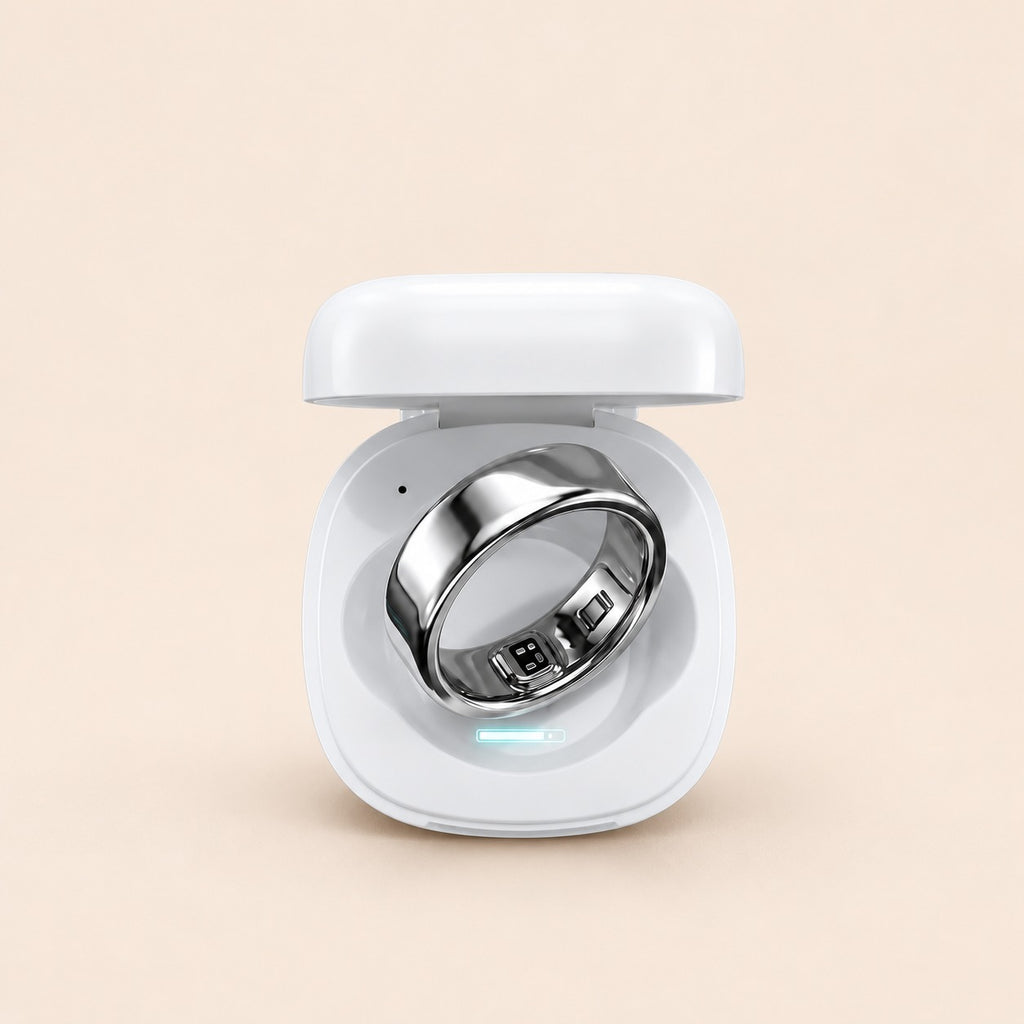 Anillo inteligente plata talla 12 sueño y SPO2