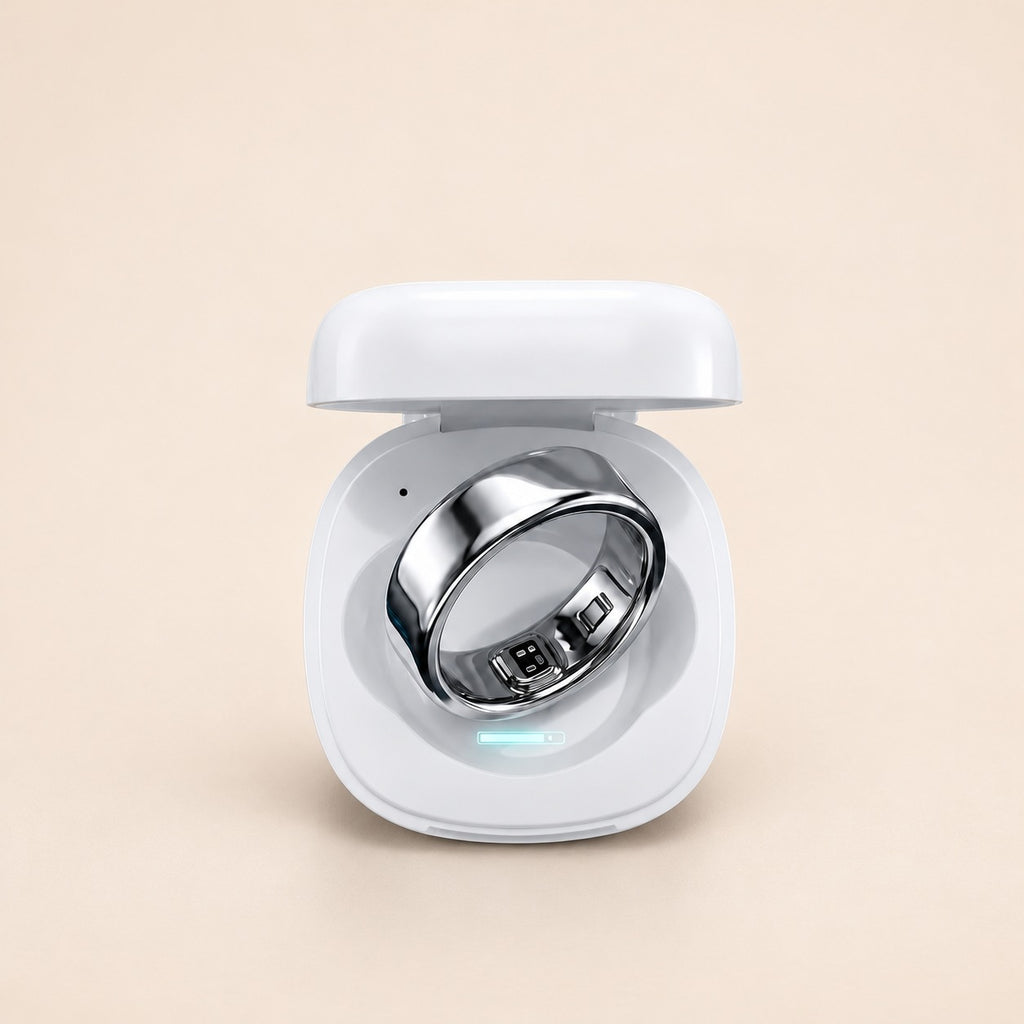 Anillo inteligente de salud titanio plata ultra 9.0 monitor