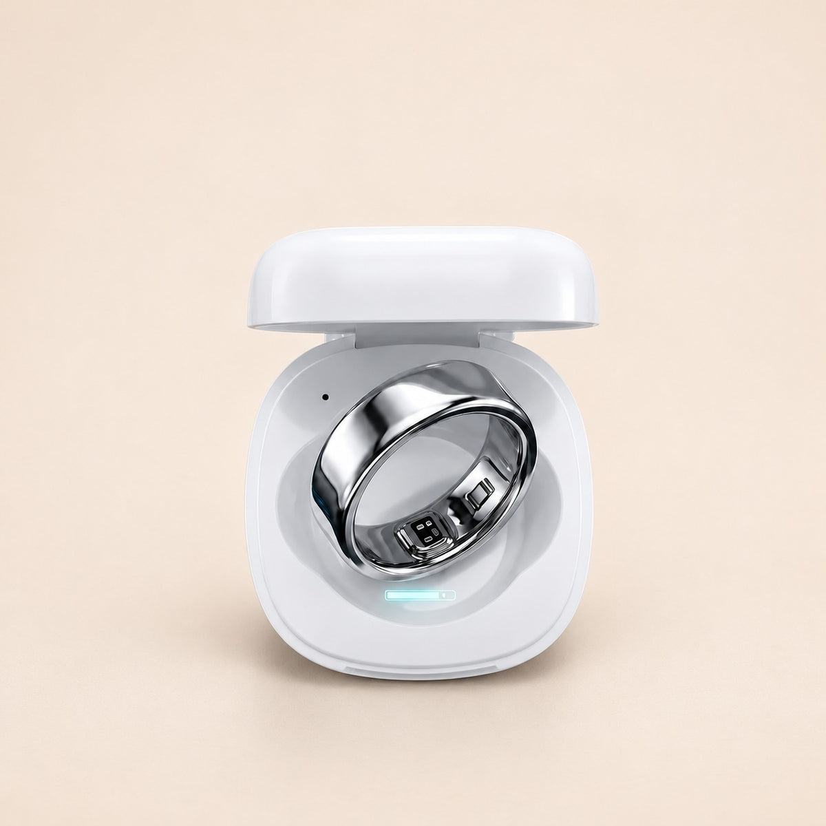Anillo inteligente de salud titanio plata ultra 9.0 monitor
