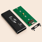 Adaptador case para SSD M.2 ngff SATA a USB 3.0 negro