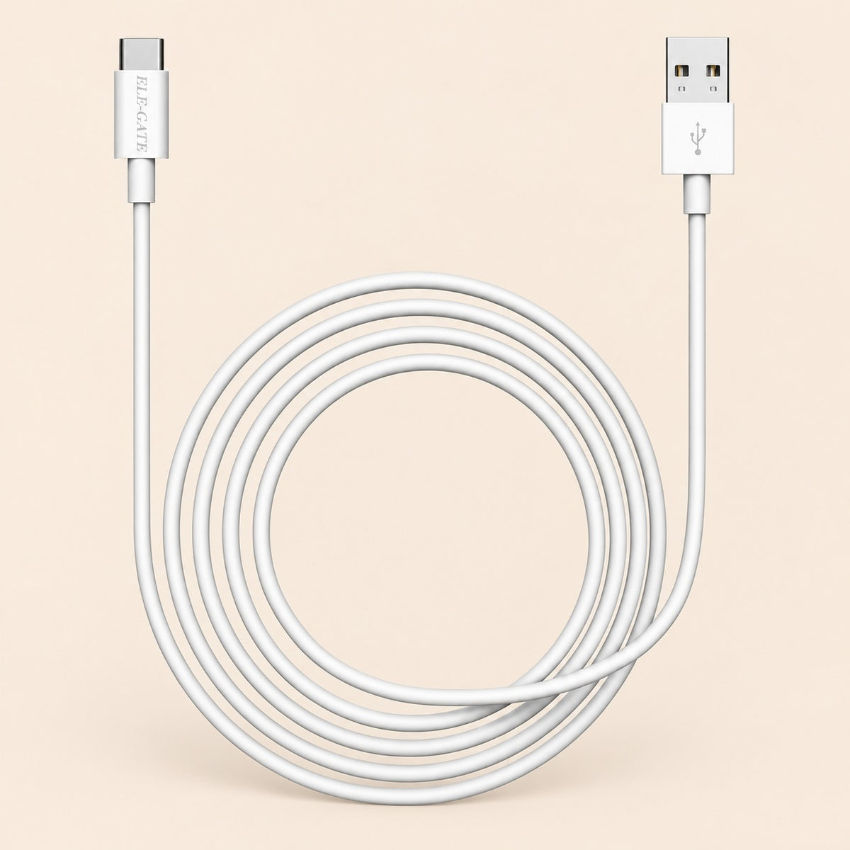 Cable USB-A a USB-C de 3 m para carga y datos